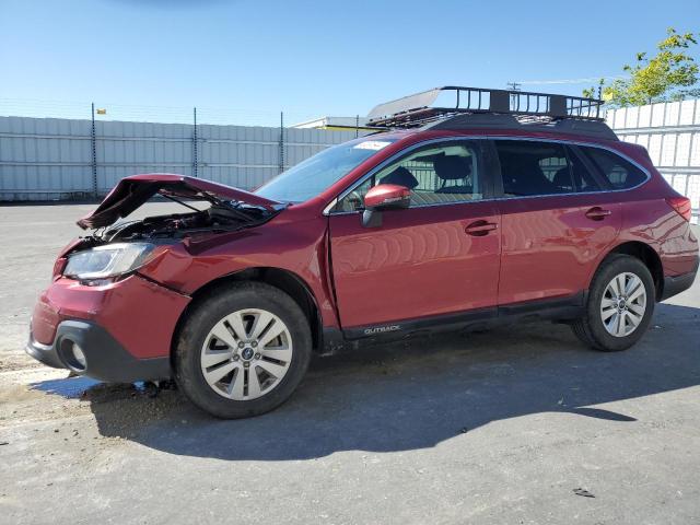 4S4BSAFC9K3374310 - 2019 SUBARU OUTBACK 2.5I PREMIUM BURGUNDY photo 1