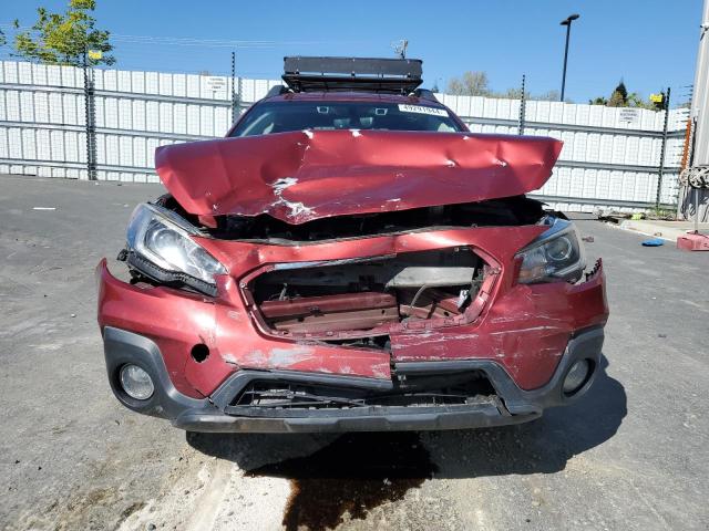 4S4BSAFC9K3374310 - 2019 SUBARU OUTBACK 2.5I PREMIUM BURGUNDY photo 5