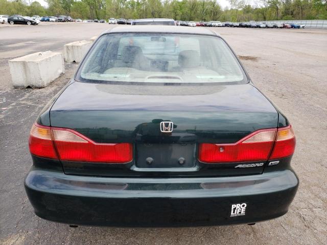 1HGCG1652YA054327 - 2000 HONDA ACCORD EX GREEN photo 6