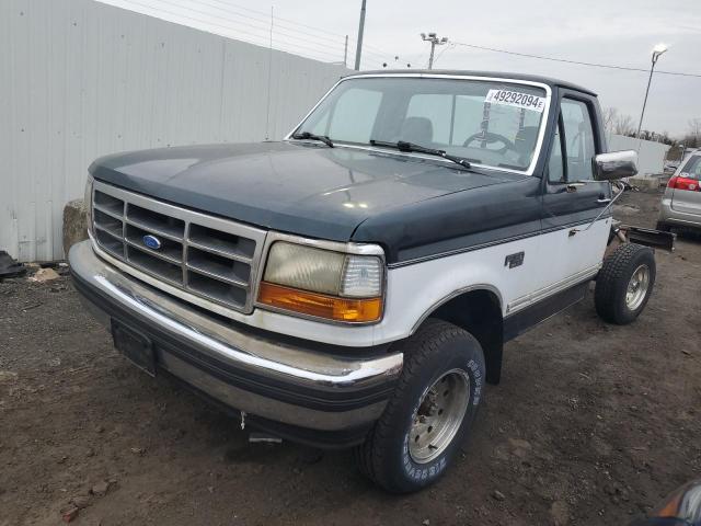 1FTEF14YXSNA22295 - 1995 FORD F150 TWO TONE photo 1