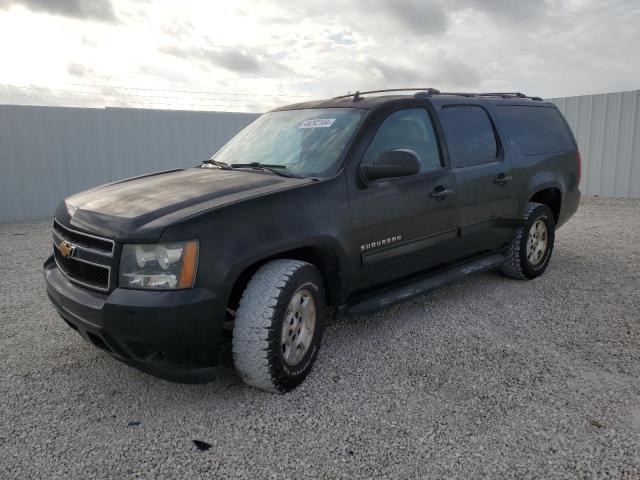 1GNSCJE09DR191151 - 2013 CHEVROLET SUBURBAN C1500 LT BLACK photo 1