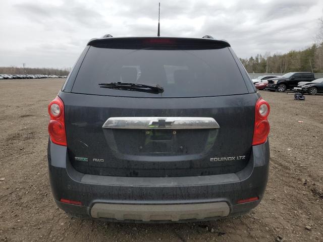 2GNFLGEK4C6201309 - 2012 CHEVROLET EQUINOX LTZ BLACK photo 6