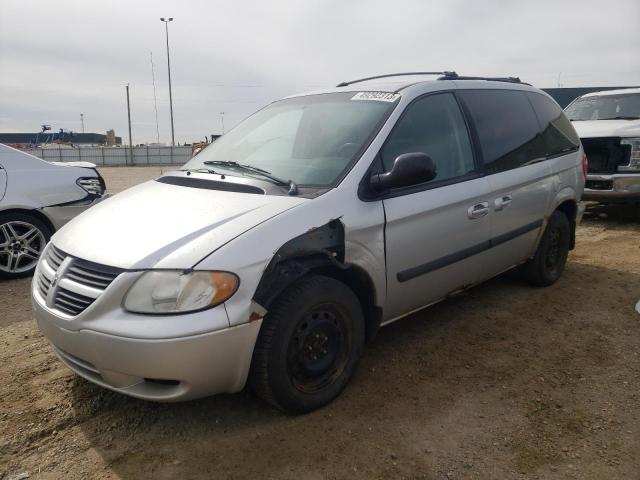 1D4GP45R57B226058 - 2007 DODGE CARAVAN SXT SILVER photo 1