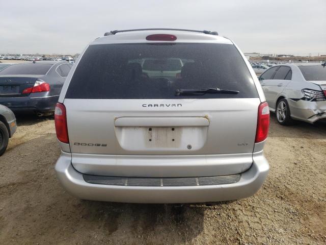 1D4GP45R57B226058 - 2007 DODGE CARAVAN SXT SILVER photo 6