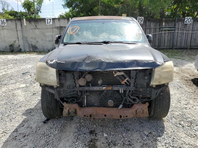 1N6BA07A96N544011 - 2006 NISSAN TITAN XE BLACK photo 5