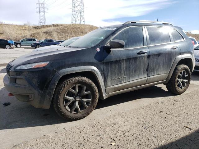 1C4PJMBSXGW131199 - 2016 JEEP CHEROKEE TRAILHAWK BLACK photo 1