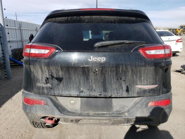1C4PJMBSXGW131199 - 2016 JEEP CHEROKEE TRAILHAWK BLACK photo 6