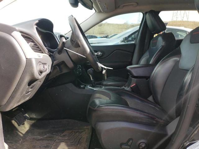 1C4PJMBSXGW131199 - 2016 JEEP CHEROKEE TRAILHAWK BLACK photo 7