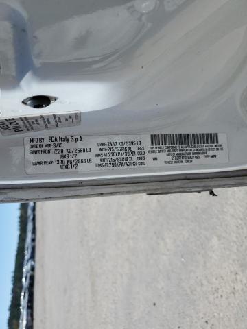 ZFBERFAT6F6A27495 - 2015 RAM PROMASTER WHITE photo 12