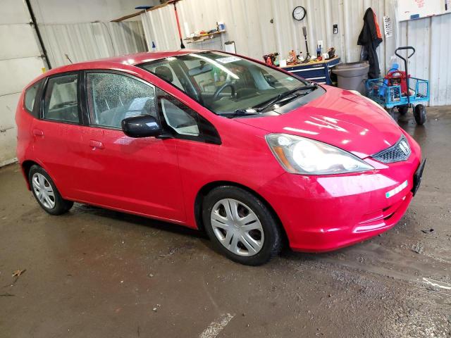 JHMGE8H32BS008846 - 2011 HONDA FIT RED photo 4