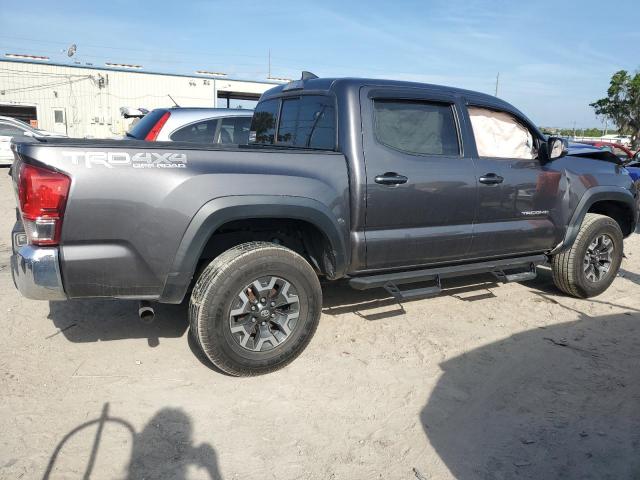 5TFCZ5AN7GX006826 - 2016 TOYOTA TACOMA DOUBLE CAB GRAY photo 3