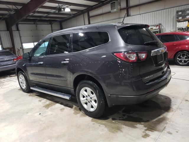 1GNKRFKD0HJ144369 - 2017 CHEVROLET TRAVERSE LS GRAY photo 2