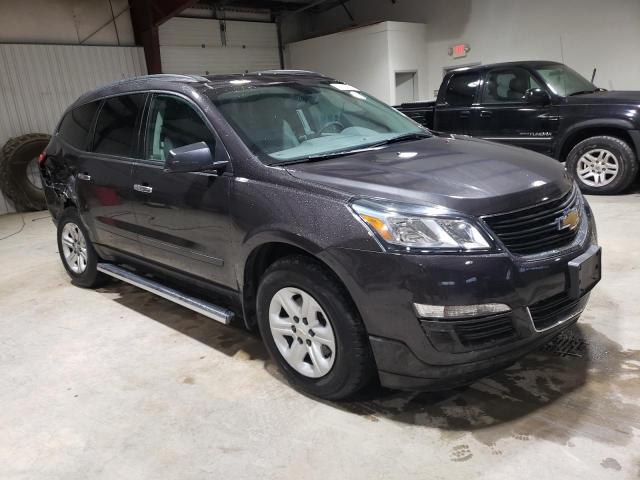 1GNKRFKD0HJ144369 - 2017 CHEVROLET TRAVERSE LS GRAY photo 4