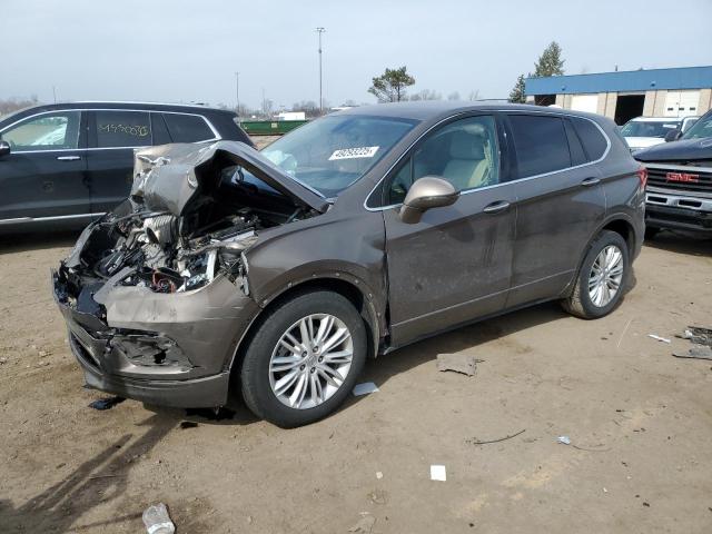 LRBFXASA6HD151137 - 2017 BUICK ENVISION PREFERRED ნაცრისფერი ფოტო 1