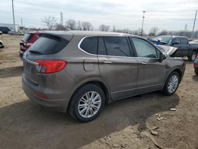LRBFXASA6HD151137 - 2017 BUICK ENVISION PREFERRED ნაცრისფერი ფოტო 3