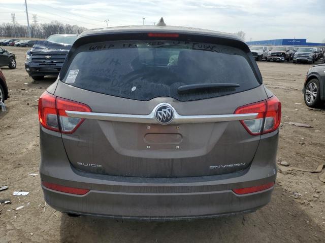 LRBFXASA6HD151137 - 2017 BUICK ENVISION PREFERRED ნაცრისფერი ფოტო 6