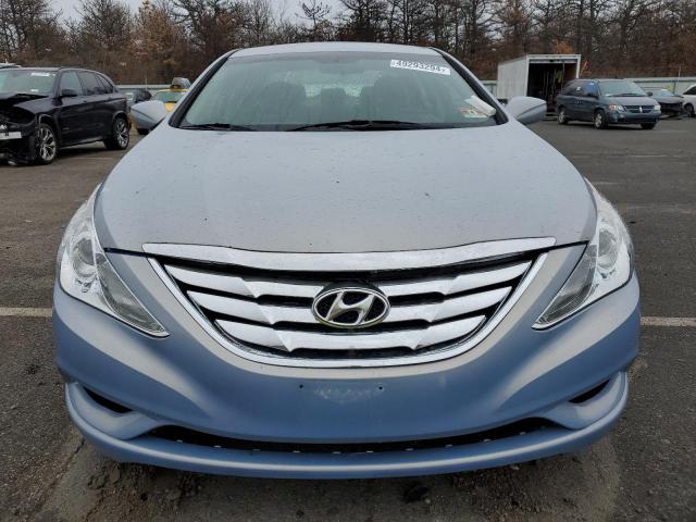 5NPEB4AC2BH086496 - 2011 HYUNDAI SONATA GLS BLUE photo 5