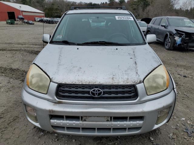 JTEGH20V730116214 - 2003 TOYOTA RAV4 SILVER photo 5