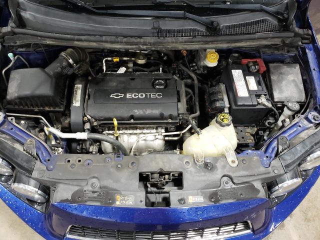 1G1JA5SH2E4214322 - 2014 CHEVROLET SONIC LS 蓝色 照片 11