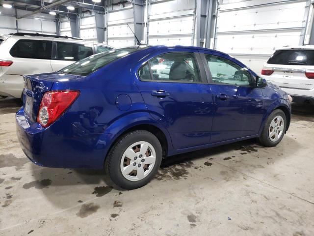 1G1JA5SH2E4214322 - 2014 CHEVROLET SONIC LS 蓝色 照片 3