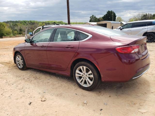 1C3CCCAB4GN143606 - 2016 CHRYSLER 200 LIMITED BURGUNDY photo 2