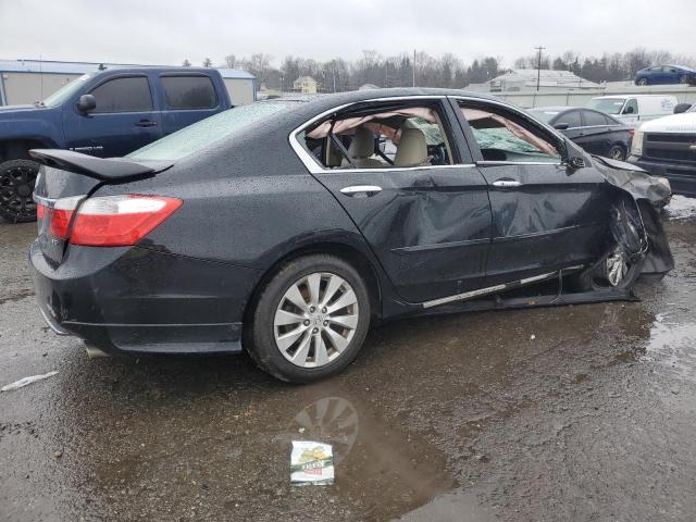 1HGCR3F87DA000936 - 2013 HONDA ACCORD EXL BLACK photo 3