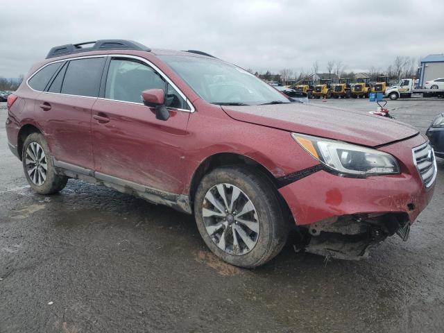 4S4BSAJC4F3314142 - 2015 SUBARU OUTBACK 2.5I LIMITED RED photo 4