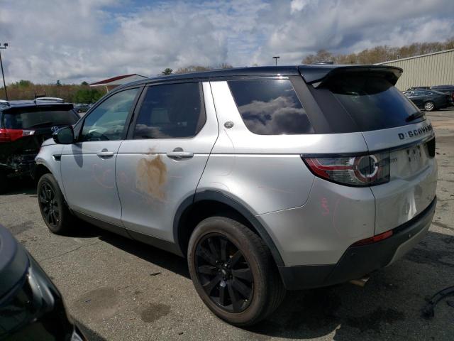 SALCR2BG6FH541663 - 2015 LAND ROVER DISCOVERY HSE SILVER photo 2