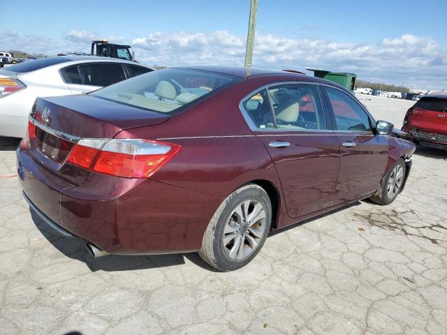 1HGCR2F32FA237187 - 2015 HONDA ACCORD LX MAROON photo 3