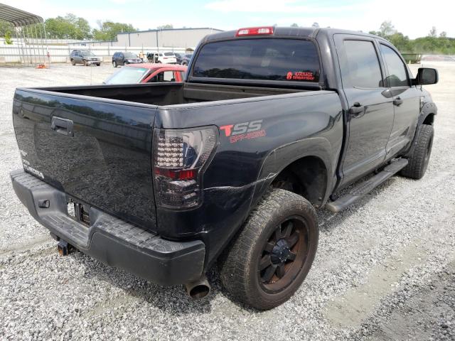 5TFEY5F11DX144231 - 2013 TOYOTA TUNDRA CREWMAX SR5 BLACK photo 3