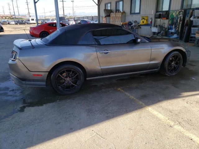 1ZVBP8EM5E5243695 - 2014 FORD MUSTANG GRAY photo 3