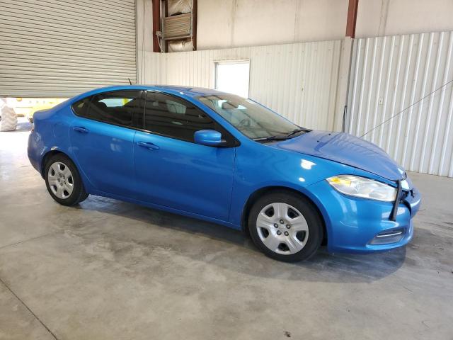 1C3CDFAA1GD504382 - 2016 DODGE DART SE BLUE photo 4