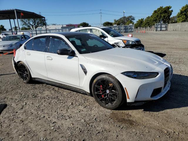 WBS43AY04PFP07315 - 2023 BMW M3 COMPETITION WHITE photo 4