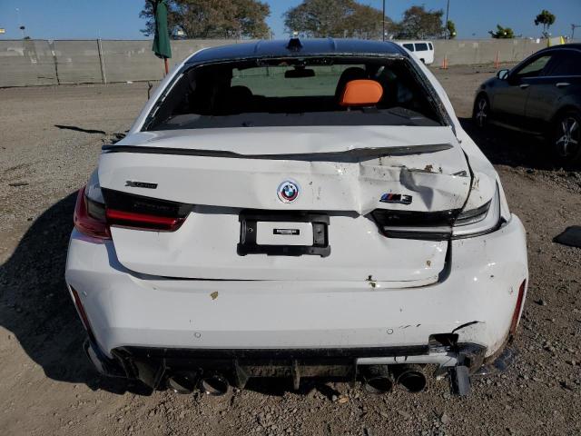 WBS43AY04PFP07315 - 2023 BMW M3 COMPETITION WHITE photo 6