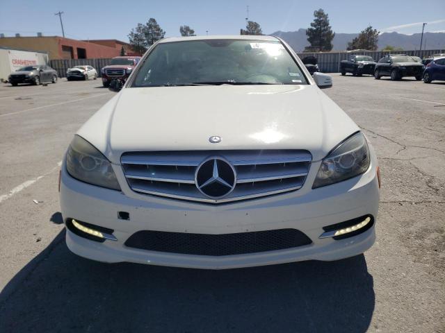 WDDGF5EB2BR134887 - 2011 MERCEDES-BENZ C300 300 WHITE photo 5