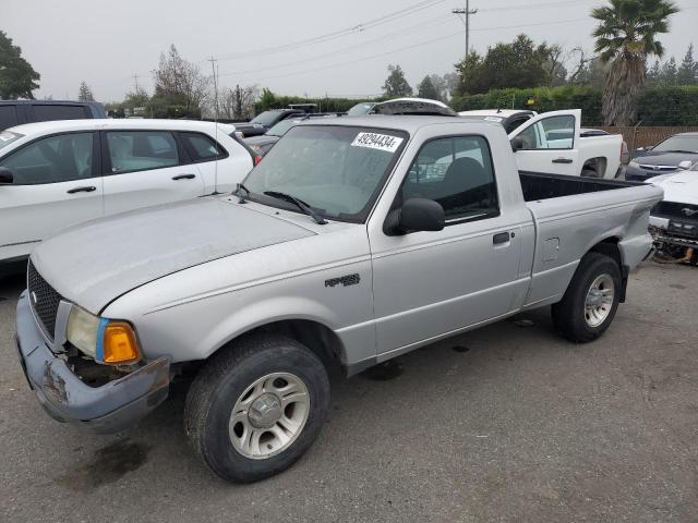 1FTYR10D43PA79041 - 2003 FORD RANGER GRAY photo 1