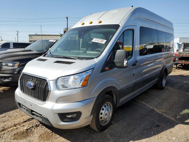 1FBVU4X81MKA48425 - 2021 FORD TRANSIT T-350 HD SILVER photo 1