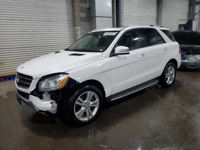 4JGDA5HB8FA498383 - 2015 MERCEDES-BENZ ML 350 4MATIC WHITE photo 1