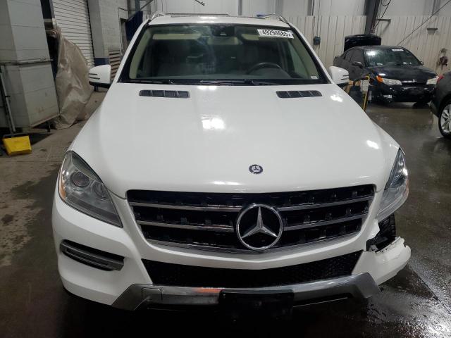 4JGDA5HB8FA498383 - 2015 MERCEDES-BENZ ML 350 4MATIC WHITE photo 5
