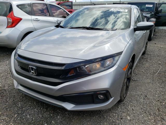 2HGFC2F83LH595891 - 2020 HONDA CIVIC SPORT 银色 照片 5