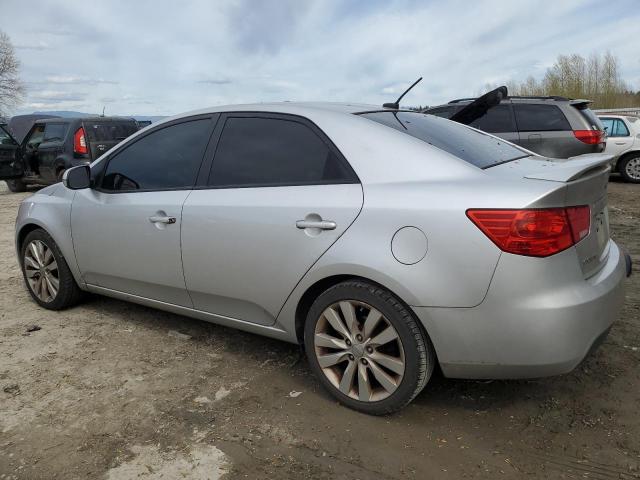 KNAFW4A3XB5344723 - 2011 KIA FORTE SX SILVER photo 2