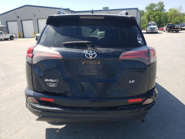 JTMZFREV4JJ722856 - 2018 TOYOTA RAV4 LE BLUE photo 6