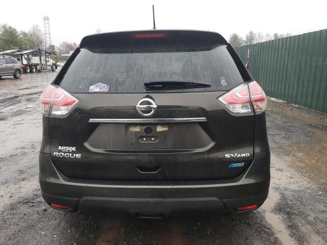 5N1AT2MV2EC773261 - 2014 NISSAN ROGUE S BROWN photo 6