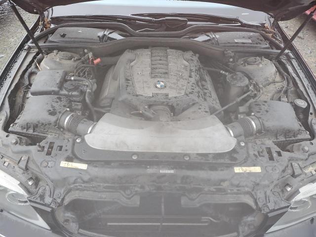 WBAHN83548DT80908 - 2008 BMW 7 SERIES LI BLACK photo 11