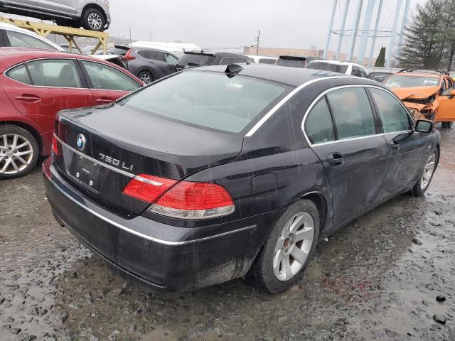 WBAHN83548DT80908 - 2008 BMW 7 SERIES LI BLACK photo 3