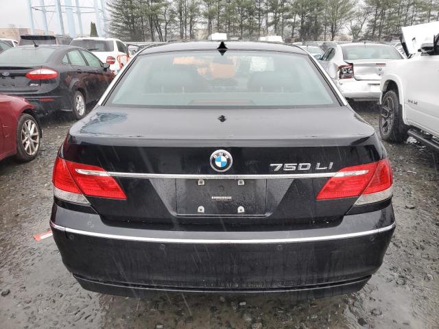 WBAHN83548DT80908 - 2008 BMW 7 SERIES LI BLACK photo 6