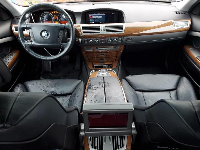 WBAHN83548DT80908 - 2008 BMW 7 SERIES LI BLACK photo 8