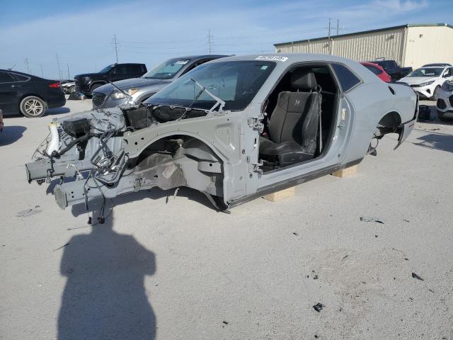 2C3CDZFJ1NH226156 - 2022 DODGE CHALLENGER R/T SCAT PACK GRAY photo 1