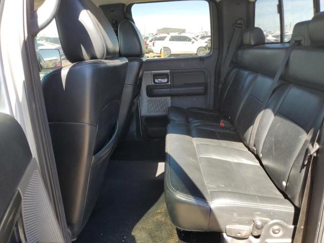 1FTPW14526KC02621 - 2006 FORD F150 SUPERCREW SILVER photo 10