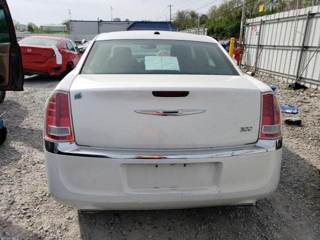 2C3CCAAG1EH208112 - 2014 CHRYSLER 300 WHITE photo 6